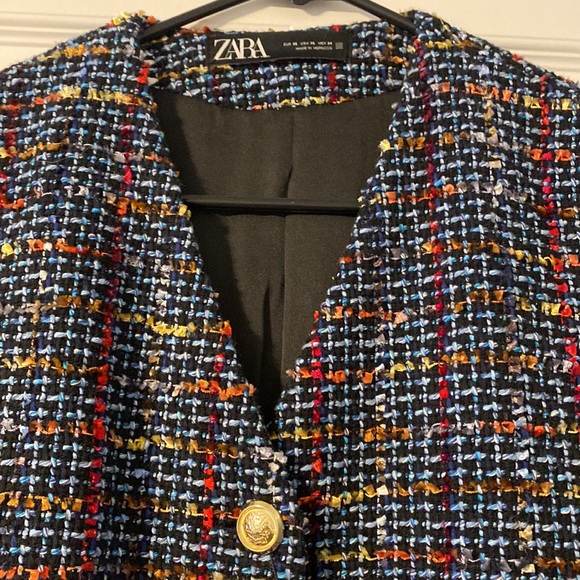 NWT Zara tweed blazer dress - Picture 5 of 6